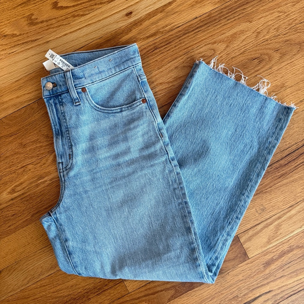 Madewell Perfect Vintage Wide Leg Crop